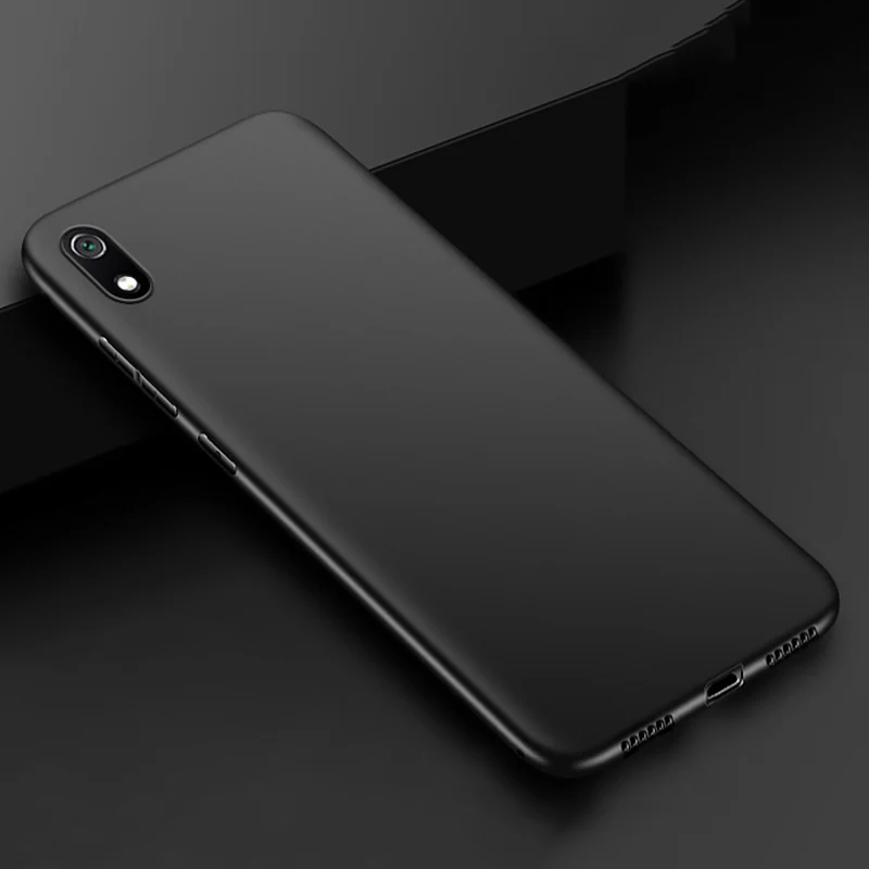Lainergie чехол для Xiaomi Redmi 7A простой твердый тонкий матовый мягкий силиконовый