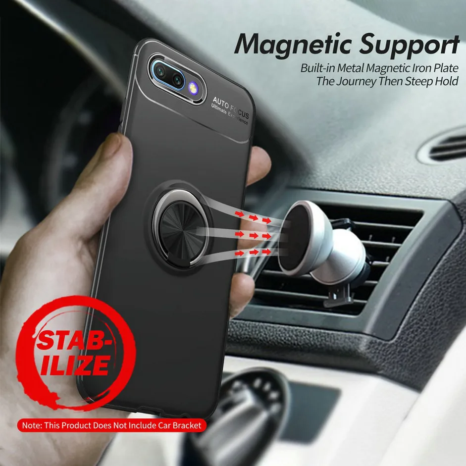 Case for Huawei Honor 10 Cover Magnetic Ring Holder Case For Huawei P20 P10 Lite Mate 10 Pro P8 P9 Lite 2017 Honor 9 Coque (7)