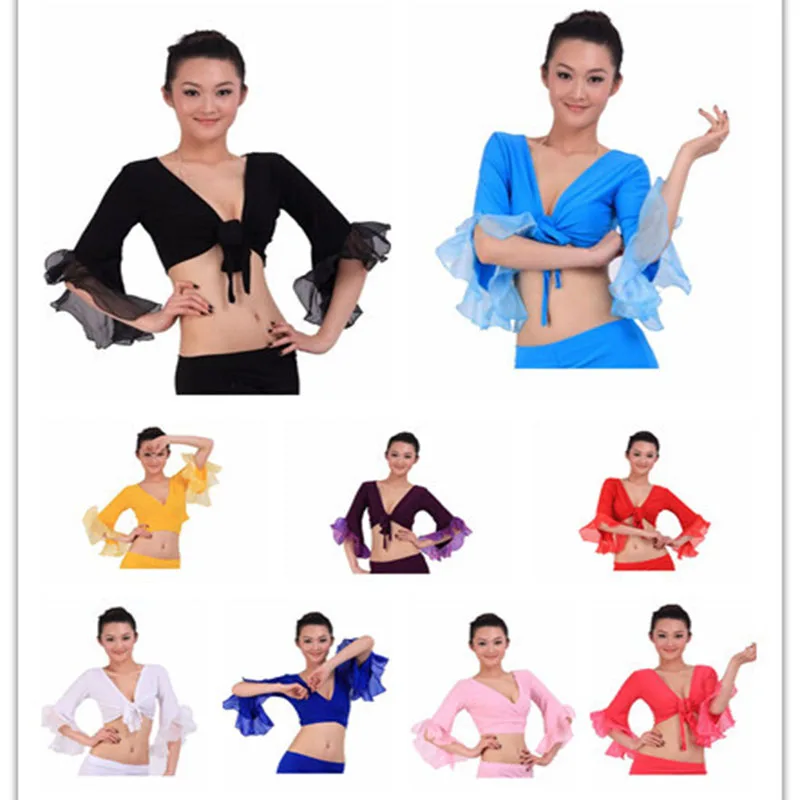 

2018 Brand new cheap cotton sexy belly dance bra top for women on sale