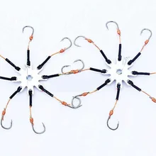 Круглый диск крючки комбинированный для рыбалки большая рыба в воде дно