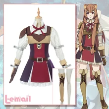 The Rising of Shield Hero Raphtalia маскарадные костюмы Comic Con нарядное