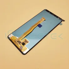 6," тестовый Супер AMOLED ЖК-дисплей для SAMSUNG Galaxy A7 SM-A750F A750F A750 ЖК-дисплей кодирующий преобразователь сенсорного экрана в сборе