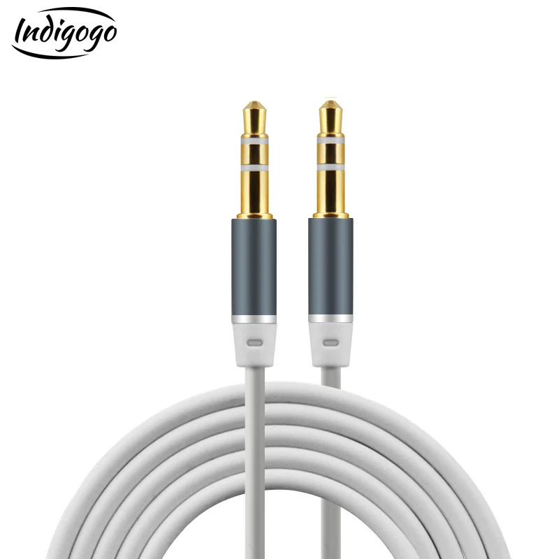 Indigogo 3.5mm Audio Cable Male to Male Stereo Car Aux Extension cables