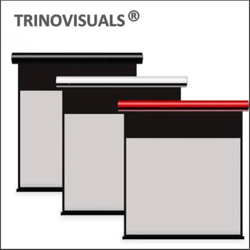 E4fymh84,electric Motorized Wall Mounted Projector Screen For Home