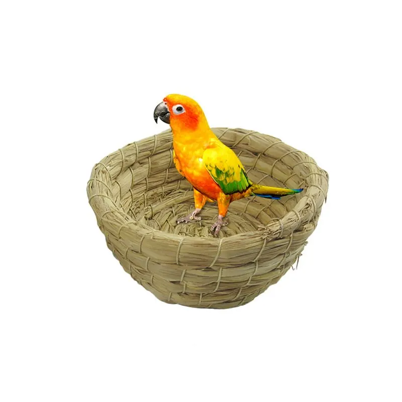 

Hoomall 1PC Parrot Bird Cages Bird House Nest Parrot Container Hamster Nest Pet Accessories Bird Breeding Nest Decorative Cages