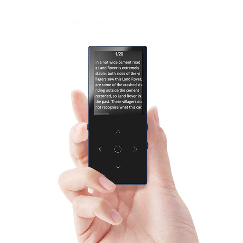 Mp3 плеер 2020 с сенсорной кнопкой Bluetooth 16 ГБ Hi Fi музыкальный тонкий портативный