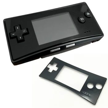 

3 colors Game console panel replacement For Nintend Replacement Chrome Front Shell Housing Case Faceplate for GameBoy Micro