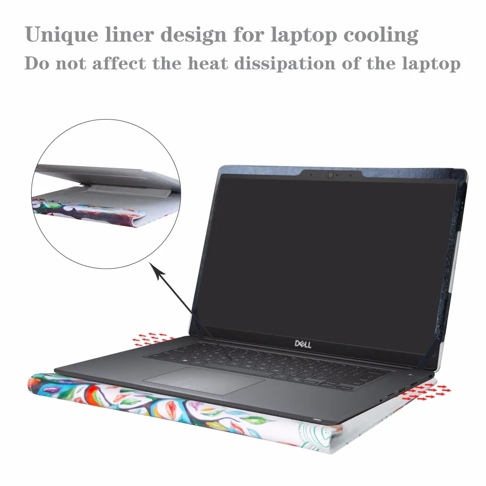 Protetora para 12.5 Alapmk Case Capa Dell Latitude 7290 7280 - 13 7380 7389 Laptop Não Caber Outros Modelos] - Imagem 3