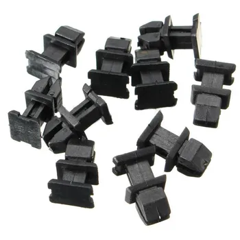 

10pcs Push Panel Clips Buckle For Mercedes Benz W124 R129 W140 W202 124-990-07-92 Hot sale Nylon Black 11*13mm Panel Clip