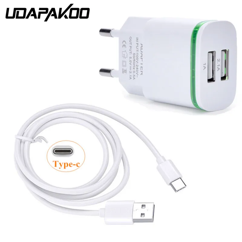 Type c charger USB or Fast Travel EU Charger For SONY Xperia L1 XZ XA1