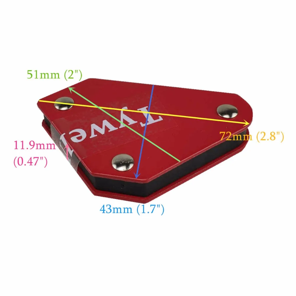 4 кг магнитный держатель для сварки сильный магнит позиционер сварщика 45 90 135 Аксессуары для электроинструмента паяльник сварочный локатор