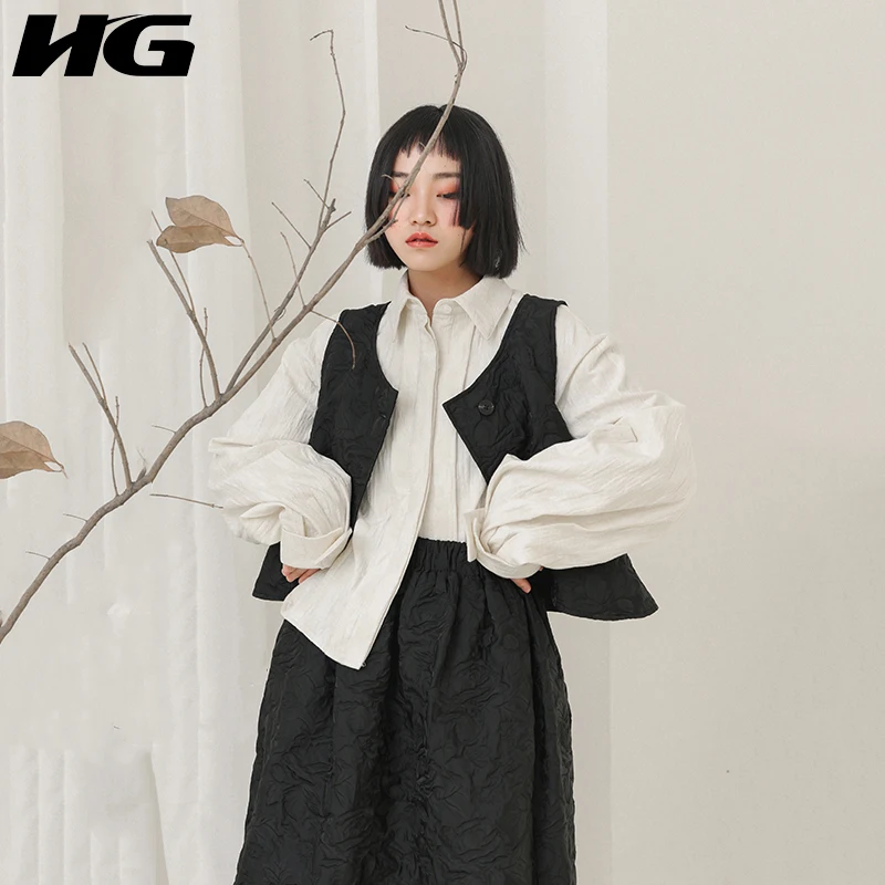 [HG] Korea Fashion New Women 2018 Winter Loose O neck
