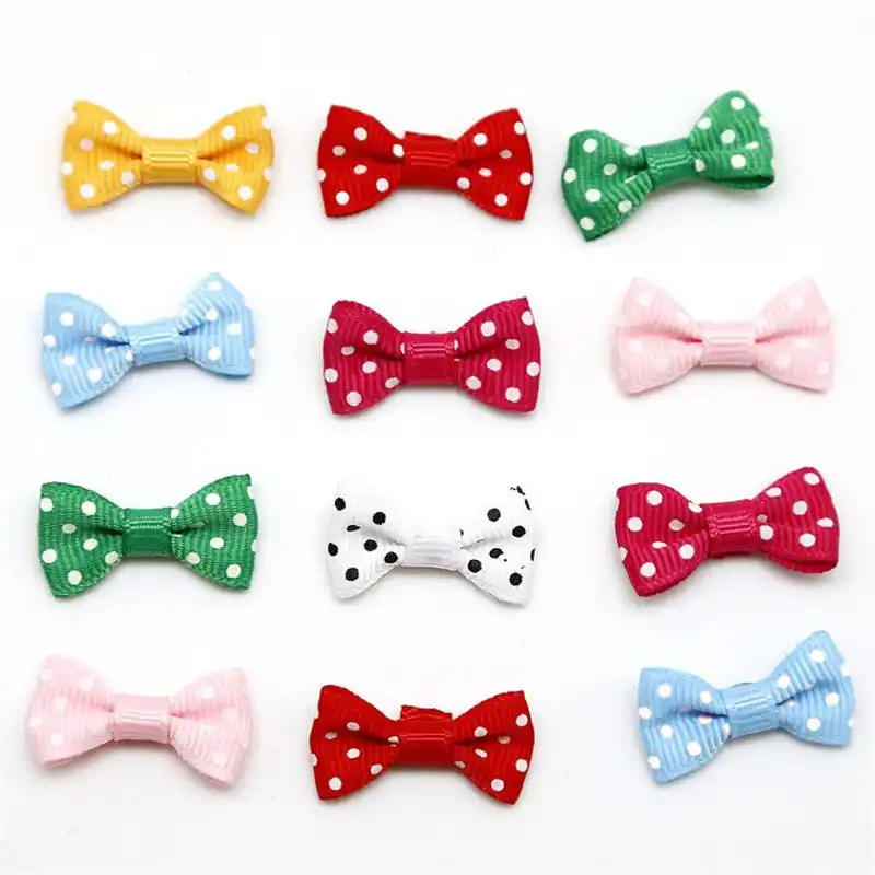 25 шт. атласная лента с принтом в горошек 3x1 5 см|accessories accessories|accessories hair accessoriesaccessories