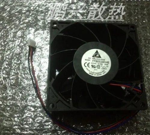 Original Delta FFB0924EHE-F00 24V 0.75A 9038 92*92*38mm 9CM three-pin fan ABB drives | Компьютеры и офис