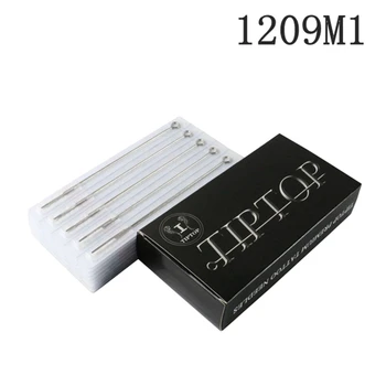 

50PCS Professional Tattoo Needle T1209M1 Tip top steel disposable Sterilze Round LinerNeedles To Tattoo Supply Free Shipping