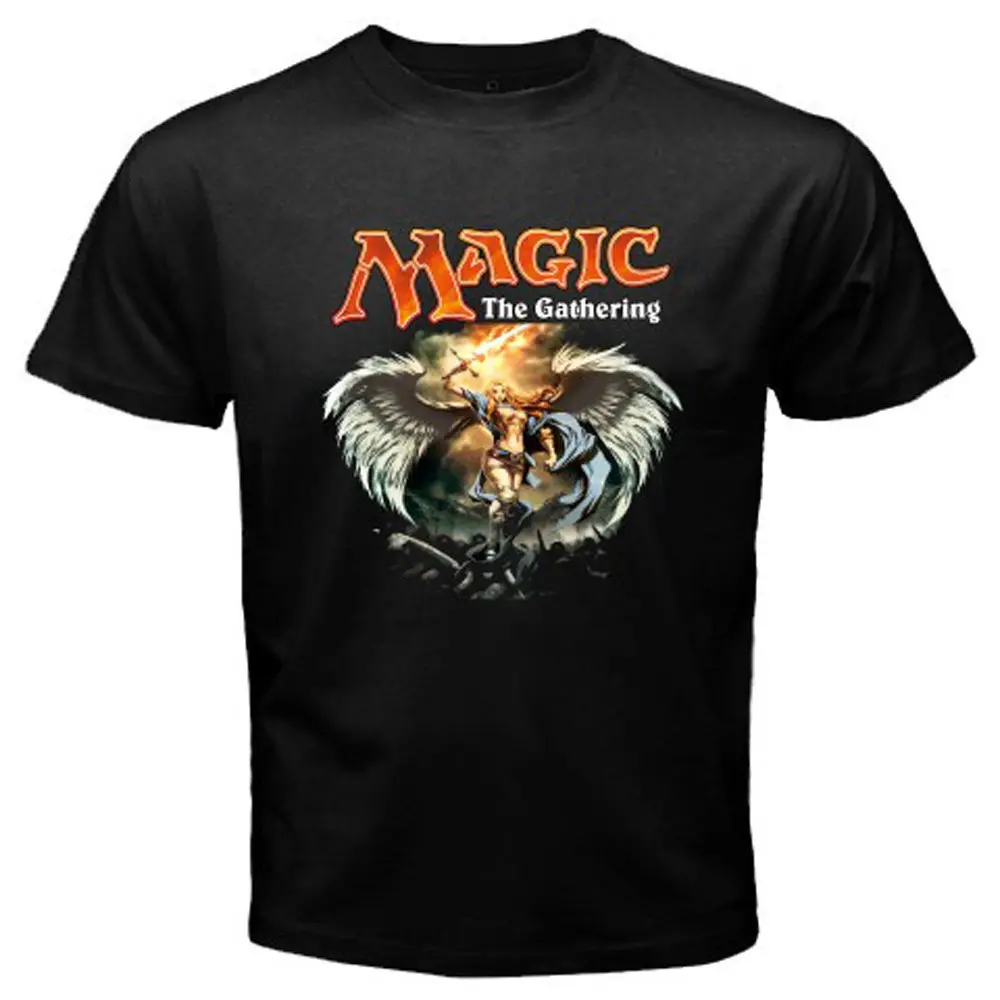 Новые MTG Magic The Gathering видеоигры мужские черные футболки Размер S до 3XL 2019 Красивые