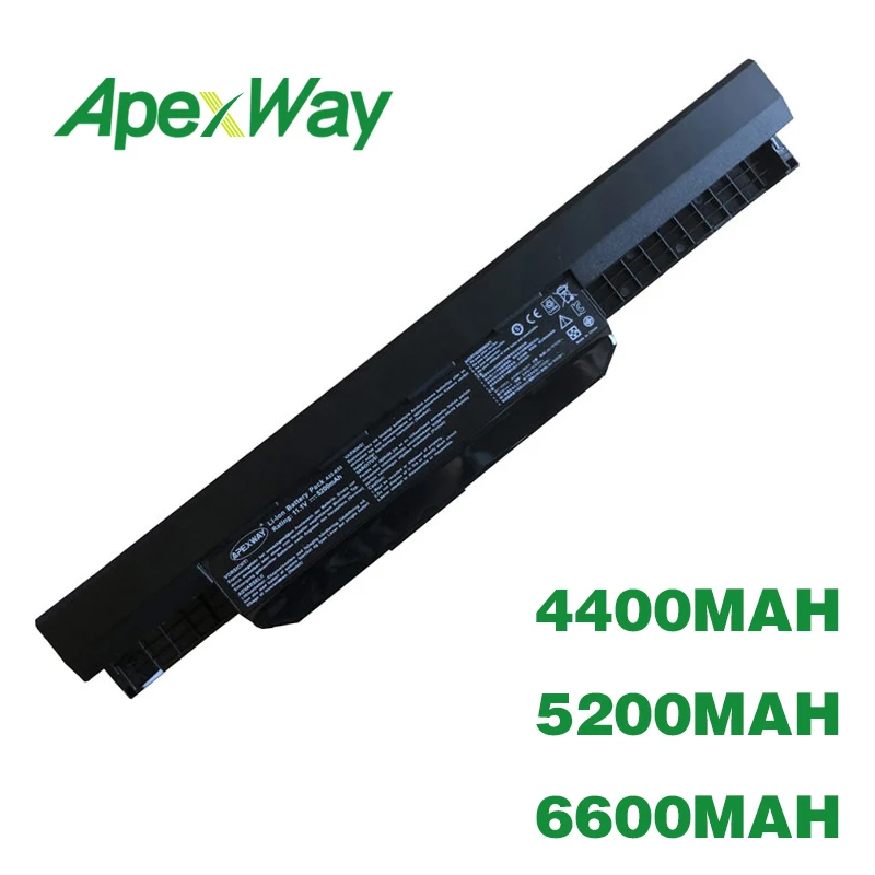 ApexWay батарея для ноутбука Asus A32-K53 A42-K53 K53s K53E A43SV A53JH A43JA K53J A43BY K53JA K53JC K53JE K53JF K53JG K53JN K53JS K43B