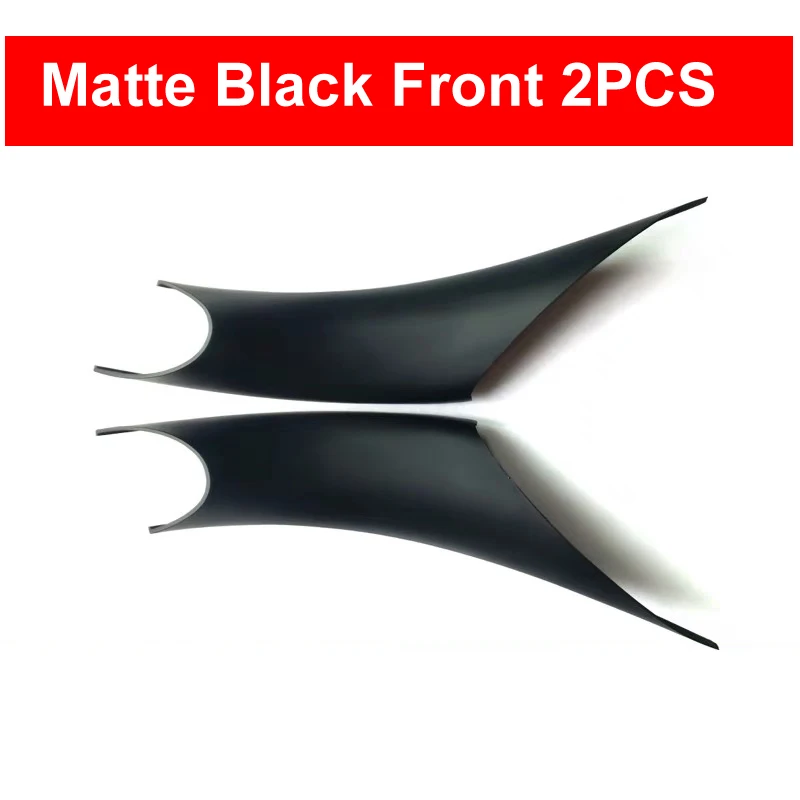 Black Front 2PCS