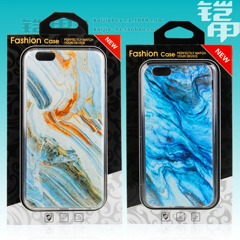 100pcs Display Custom printing PVC Retail Package