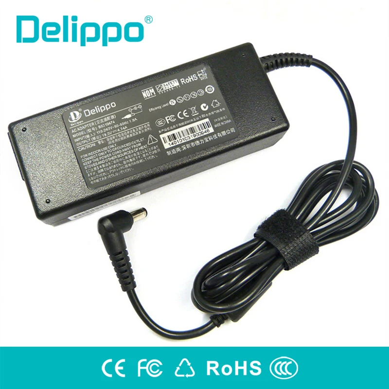 

DELIPPO Original 19V 4.74A 90W Laptop AC Adapter Charger For Asus U30J U33J U41JF U44S U45J U46S U47A U50V Power Supply