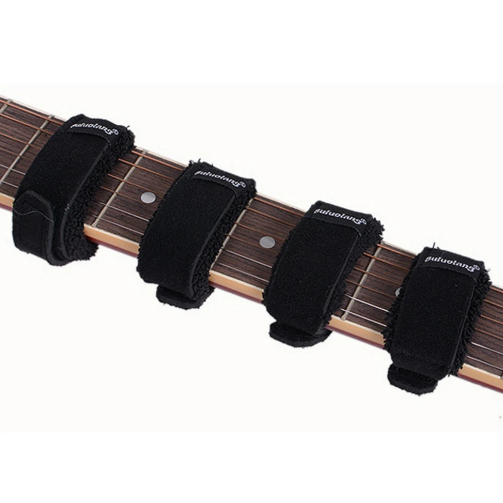 

Two guitar strings and mute guitar strings Muffler guitar accessories