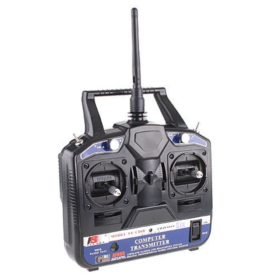 

FBIL-FlySky 2.4G FS-CT6B 6 CH Radio Model RC Transmitter Receiver Heli Glider