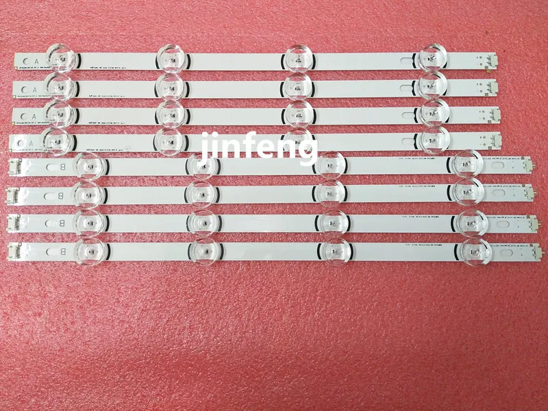 

100% NEW 8 PCS(4*A,4*B) LED strips for LG INNOTEK DRT 3.0 42"-A/B Type 6916L 1709B 1710B 1957E 1956E 6916L-1956A 6916L-1957A