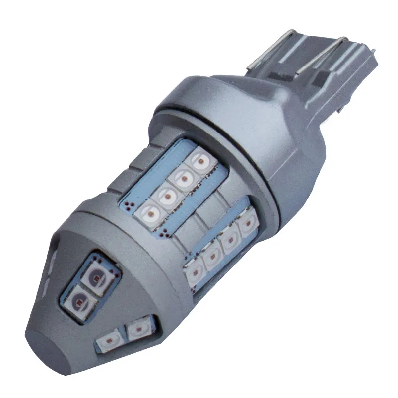 2 шт. Автомобильные светодиодные лампы T20 7443 7515 W21/5 W 30 SMD 3030 21/5 Вт 12 В| |