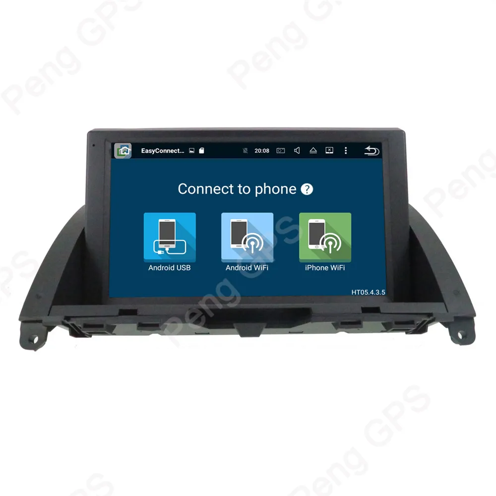 Excellent Octa Core CD DVD Player 2 Din Stereo Android 8.0 Car Radio for Mecerdes Benz C-W204 2007-2011 GPS Navigation Autoradio Headunit 4