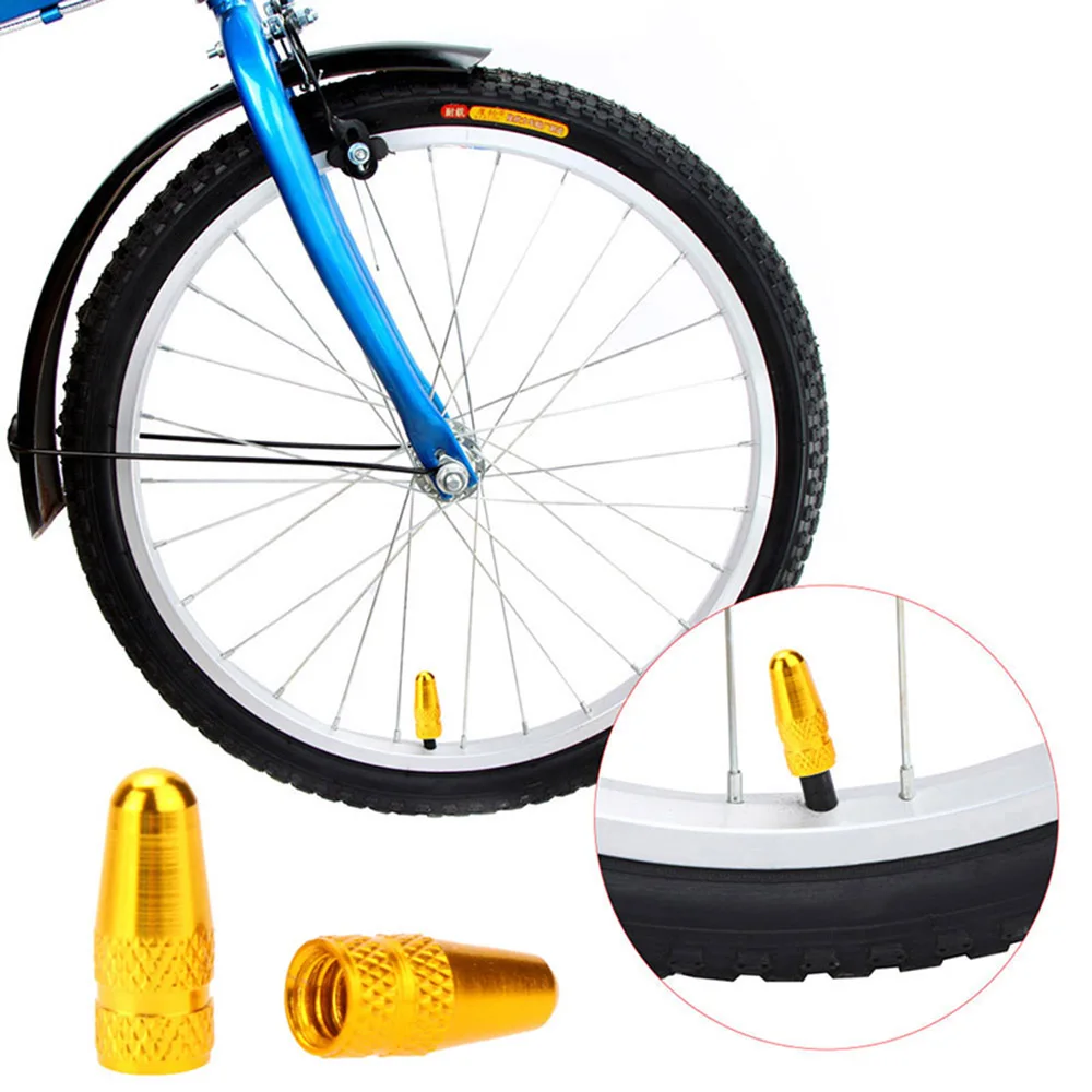 Hot Sale 2Pcs Aluminium Alloy MTB Road Bike Bicycle Presta Valve Mouth