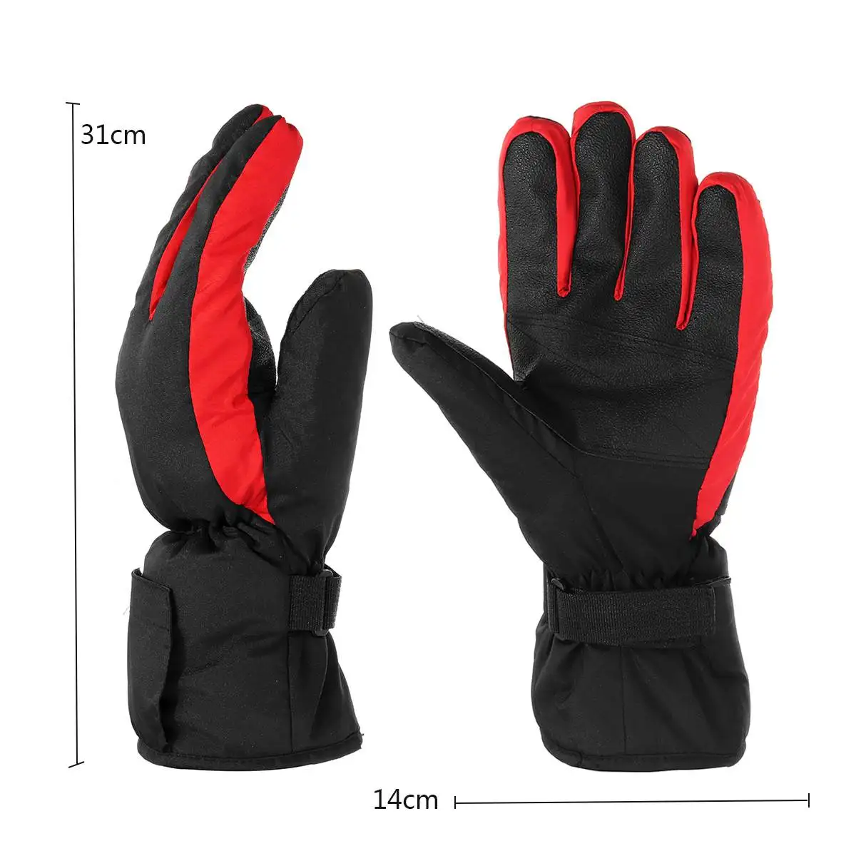Электрические перчатки лыжные перчатки для сноуборда Перчатки Водонепроницаемые зимние с сенсорным экраном теплые перчатки мужские мотоциклетные теплые перчатки
