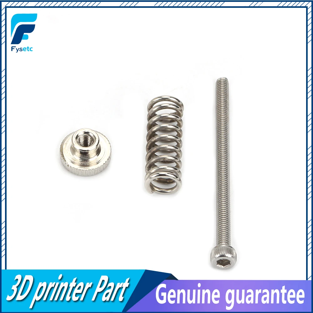 10pcs 3D Printer Parts M3 Thread Screws Nuts 45mm Leveling Spring Knob Part Components Hexagon Hex Stainless Steel | Компьютеры и офис