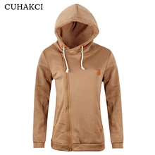 CUHAKCI, женская верхняя одежда, пальто для женщин, повседневные куртки, теплые, Осень-зима, на молнии, женский кардиган, куртка размера плюс, базовые куртки