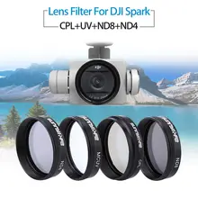 Sunnylife ND4 ND8 CPL MC UV HD Lens Filters Protector Set with Storage Bag For DJI Phantom 4 PRO / 4 PRO+ RC Drone