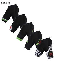 TELEYI велосипедные шорты оригинальные мужские летние велосипедные шорты для езды на велосипеде Шорты Ropa Ciclismo Bike 3D с подкладкой из ткани coolmax Pad