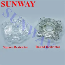 2 шт./лот копия Sanwa квадратной/круглой формы кольцо восьмиугольный ограничитель джойстик база для аркадного джойстика ворота для DIY частей