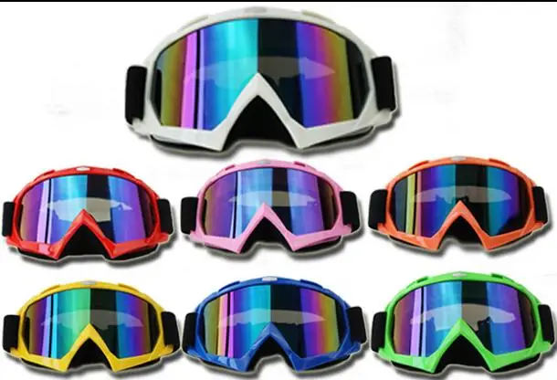 New Ski Snowboard Snowmobile Bike ATV UV Protection Off road Goggles FITS OVER RX GLASSES Eyewear