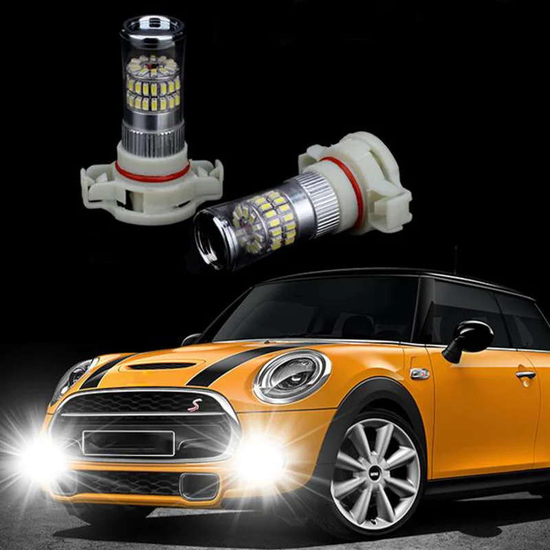 2 шт. 3014 SMD Автомобильные светодиодные дневные ходовые огни светильник сменные