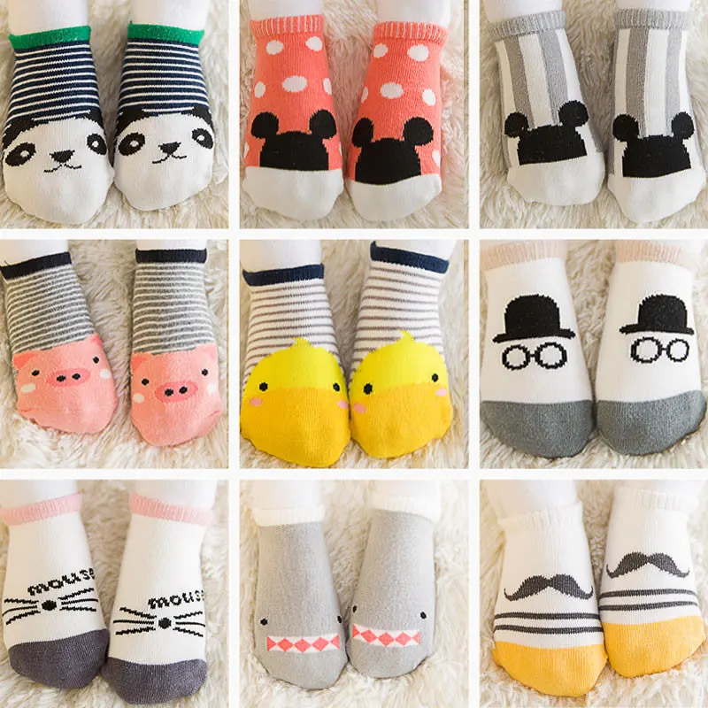 Cute Animal Baby Kids Socks Boys Girls Socks skarpetki Children Meias