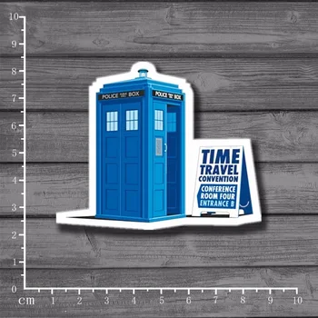 

Doctor who Police Box Graffiti Stationery Sticker for Kid Toy DIY Skateboard Laptop Luggage Phone Notebook Stickers[Single]
