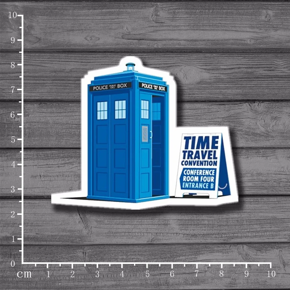 Doctor who Police Box Канцелярские Принадлежности для граффити наклейки детских игрушек