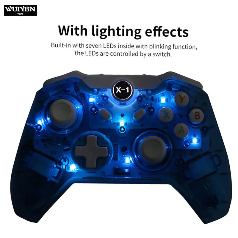 WUIYBN беспроводной Bluetooth игровой контроллер Джойстик для Microsoft Xbox One геймпад