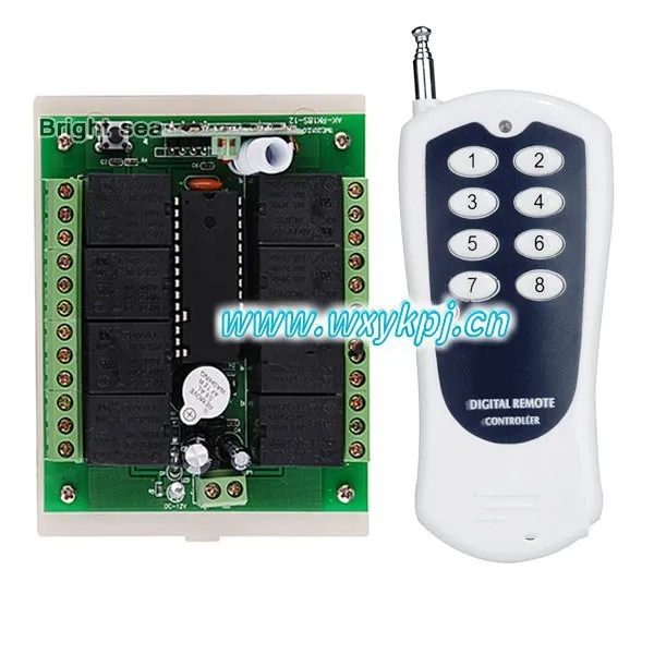 

NEW DC12V rf 315MHZ/433MHZ remote control on off switch momentary wireless remote switch