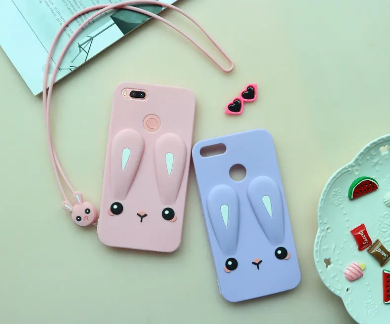 Alivo для Xiaomi Mi A1 чехол 3D мультфильм привлекательный мягкий силиконовый модные