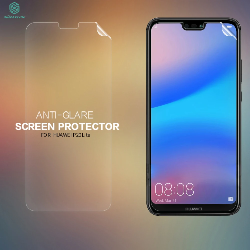 Nillkin для Huawei P20 Lite Защитная пленка экрана Nova 3E прозрачная/матовая (не стекло) |