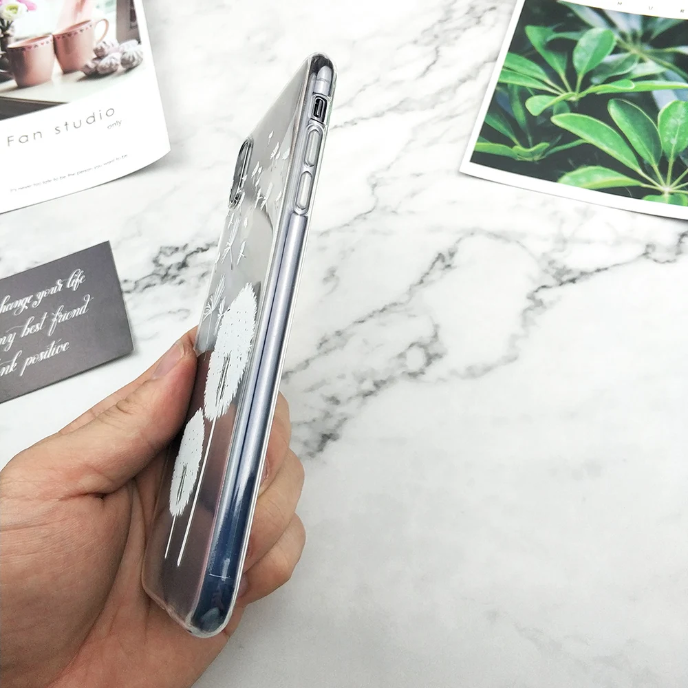 Cases For Huawei P30 Pro Lite Transparent Colorful Patterned Soft Phone Cases Cover For Huawei P30PRO P30Lite