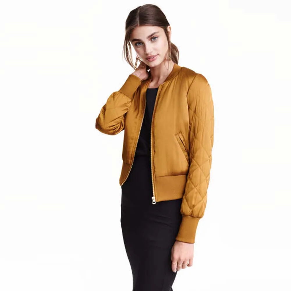 Casual Autumn Winter Women Basic Jacket Coat Female Slim Short Cotton Coats Black Jackets Outwear 