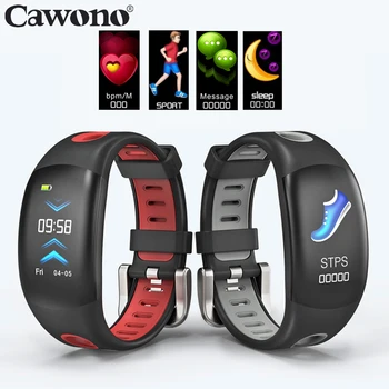 

Cawono DM11 Color LCD Smart Bluetooth Wristband Heart Rate Fitness Tracker Bracelet IP68 Waterproof Pedometer Smart Band Watch