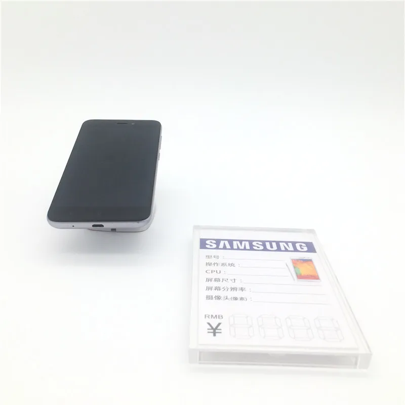 (50 pcs/pack ) pure color solid flat and vertical display desktop plastic price tag in retail shop