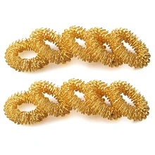 10 шт Акупрессура массажные кольца-китайская медицина(случайный цвет